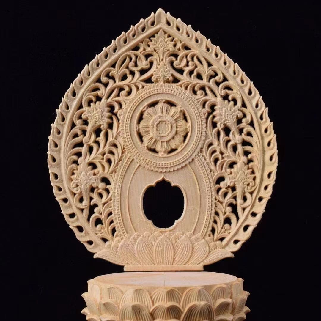 割引き准胝観音 准胝仏母座像 木彫仏像 仏教美術 仏師彫り 仏教工芸品 仏像